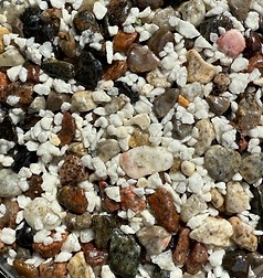 Desert Buff Granite natural aggregate sample