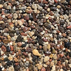 Mesa Brown Granite natural aggregate sample