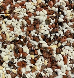 Rose White Blend natural aggregate sample