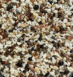 Storm Gray Granite natural aggregate sample