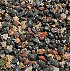 Canyon Shadow Granite natural aggregate sample